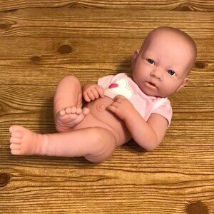 Berenguer Newborn Baby Doll life like blue eyes, movable head arms and legs